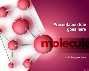 دانلود رایگان تم (قالب پاورپوینت Molecule)