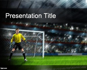 دانلود رایگان تم (قالب پاورپوینتSoccer PowerPoint)