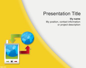 دانلود رایگان تم (قالب پاورپوینتMobility PowerPoint)