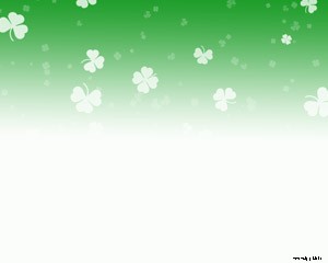 دانلود رایگان تم (قالب پاورپوینتIrish Clover)