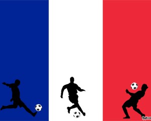 دانلود رایگان تم (قالب پاورپوینتFrance Soccer PPT)