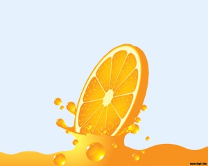 دانلود رایگان تم (قالب پاورپوینتOrange Juice)